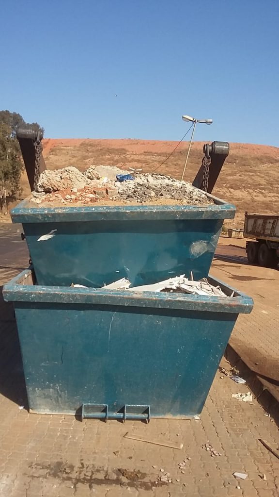 rubble removal skip